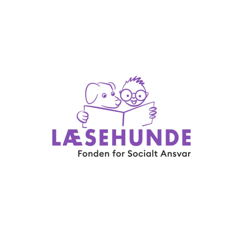 Læsehunde Fonden for socialt ansvar logo