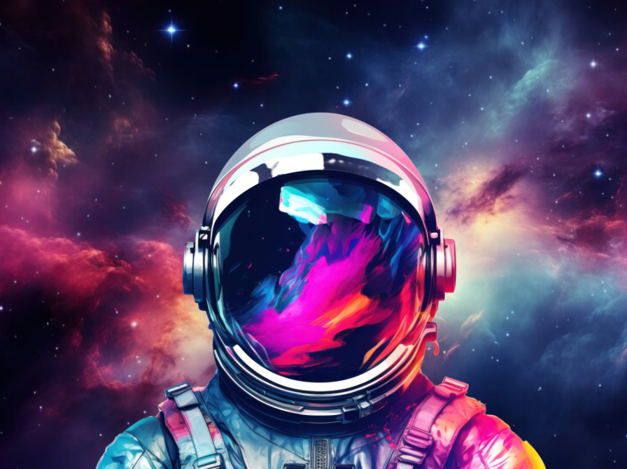 Skriveklubbens astronaut